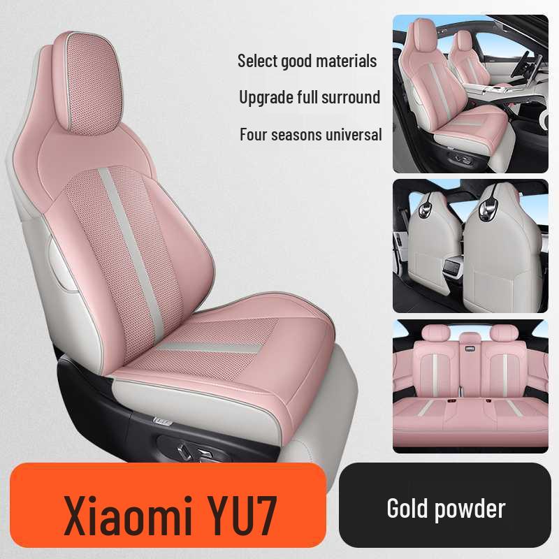 Xiaomi YU7 Breathable Universal Car Seat Cover - Full Coverage, All-Season Ventilated Cushion Note Model Year
