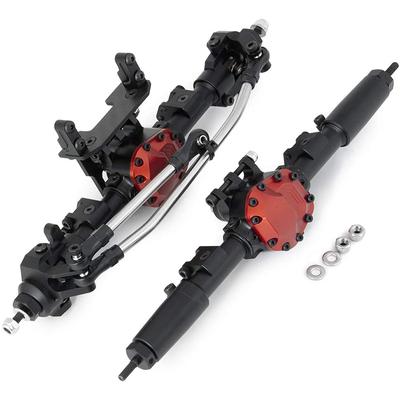 Alloy Front Axle and Rear Axle for 1:10 Axial SCX10 II 90046 90047 SCX10 RC Rock Crawler