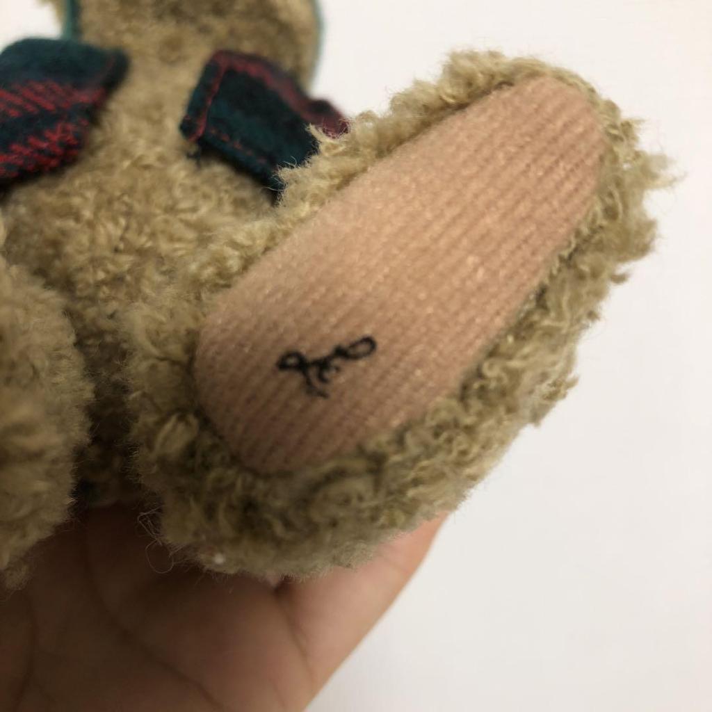 [USED] Ganz Christmas Bear Teddy Bear Signed Ganz Elmer 1995