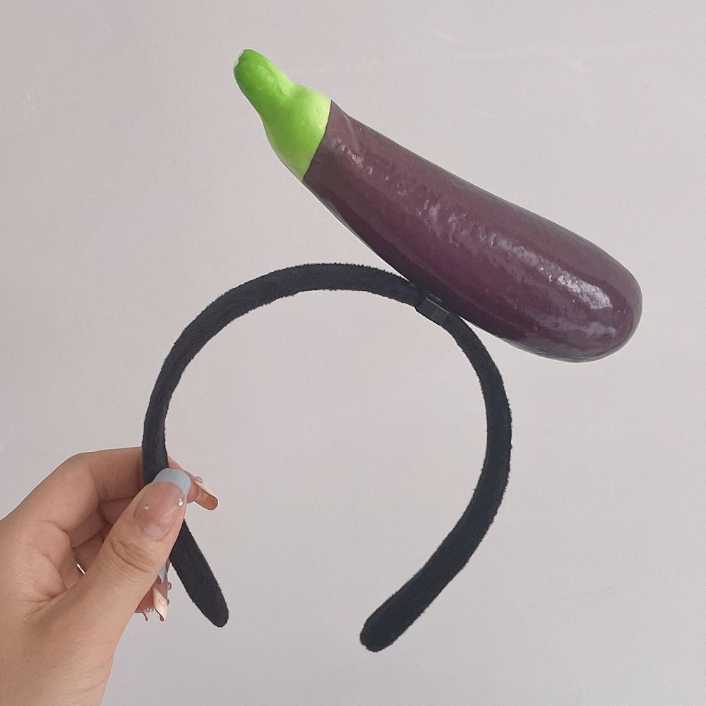 Banana Fruits Headband Tomato Vegetable Hair Bands Simulated Food Hair Hoop  Female/Girls