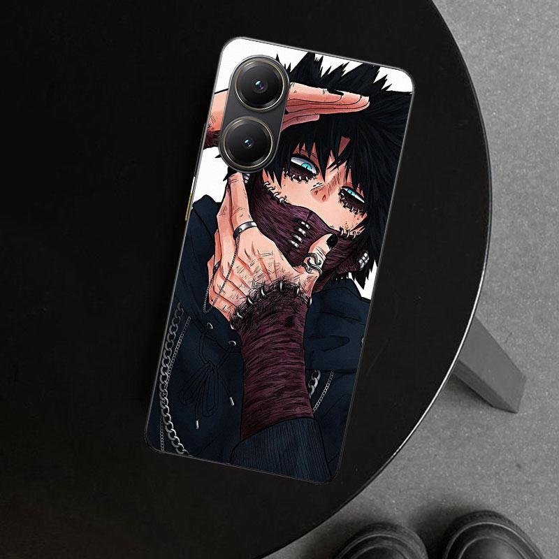Dabi MHA My Hero A-Academy Phone Case Cover for Xiaomi Poco X6 X5 X7 Pro F7 Ultra Redmi 15C 15 13C 13 12C 12 10C 10 10A 9C 9A 9T