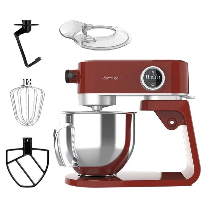Robot Pétrisseur - Cecotec - Twist&Fusion 4000 Luxury - 800 W - 8 Vitesses - Bol 5,2 L