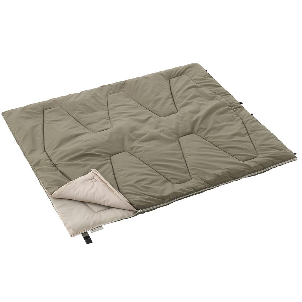 LOGOS Antibacterial and Odor-Resistant Washable Sleeping Bag (2022 LIMITED) 72600653 Khaki, 80cm Wide x 190cm Deep