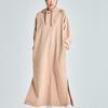 New MLB Long Sleeved Dresses Women's Khaki 3FOPB0134-43BGS