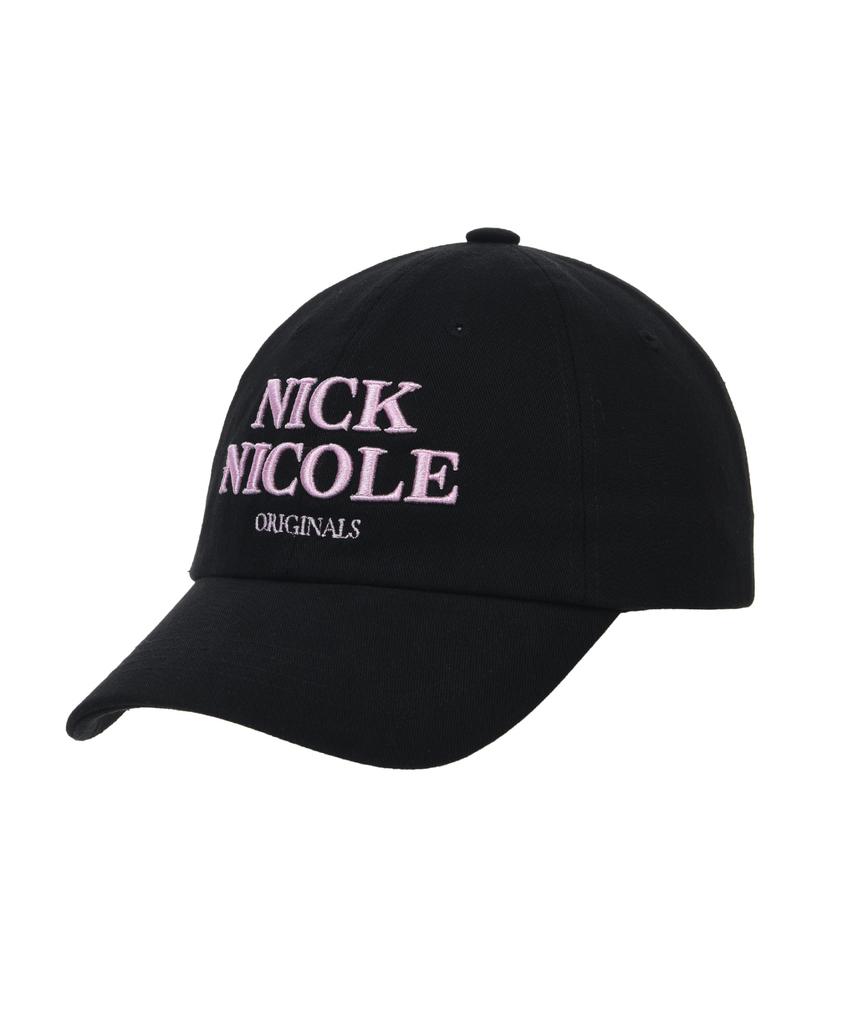 Nigaennikol Originals Nicole Ball Cap_Black Pink