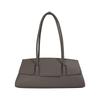 Retro simple portable shoulder bag women's bag autumn and winter new commuter niche underarm baguette bag