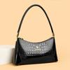 Women's Bag In the Mother Bag, New Glossy Patent Leather Trendy Portable One-shoulder Crossbody Mother-in-law Bag