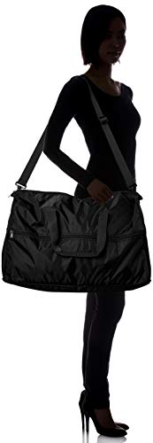 [Reisekollektion] Faltbare Boston-Tasche (Groß) Handgepäck, TRC0404, Schwarz