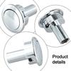 Toilet Flush Button Chrome for Siamp Storm 33A Quick Installation and Use