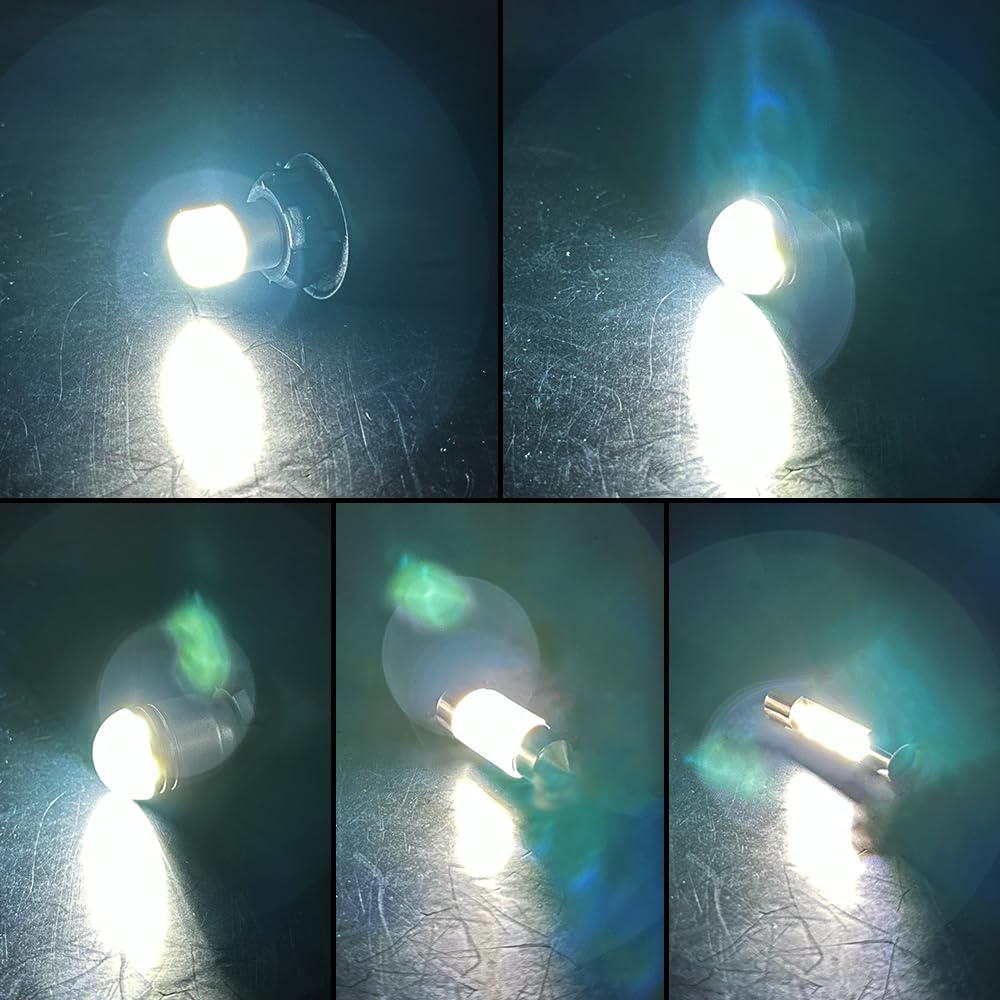 Sphere Light LED Room Lamp Set for Mazda Laser Redea with Peel Off Lining