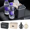Modebil Multifunktionell Armstöd Förvaringslåda Bilinteriör Ordningsaccessoar För BMW Mini Cooper One S R50 R60 F55 F56 F57 JCW