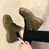 Booties Snow Boots for Women With Laces Ankle Lace-up New In Woman Shoes Hot on Slip Spring 2024 Y2k No Slipery Chic and Elegant