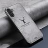 For iPhone 17 16 15 14 13 12 Pro /Samsung S24 S25 S23 Ultra S21 FE A34 A15 A25 A35 A55 A16 A26 A36 A56 5G Case ELK Hybrid TPU Fabric Matte Cover