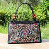 2026 New Fashion Embroidery Women Small Handbags National Floral Embroidered Lady Top-handle Bags Single-layer Beading Falp Carrier