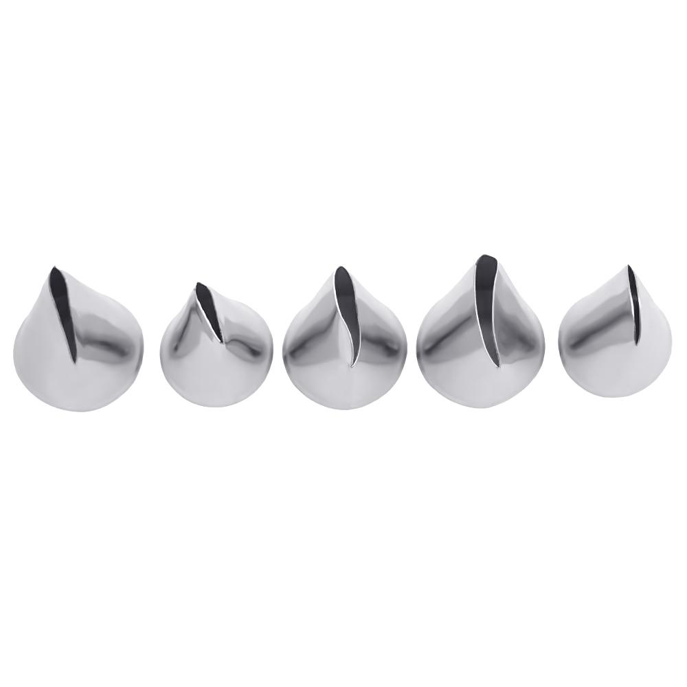 11pcs Rose Leaf Flower Cake Cream Decoration Tips Pastry Tools Stainless Steel Piping Icing Nozzle Head Dessert Decorators