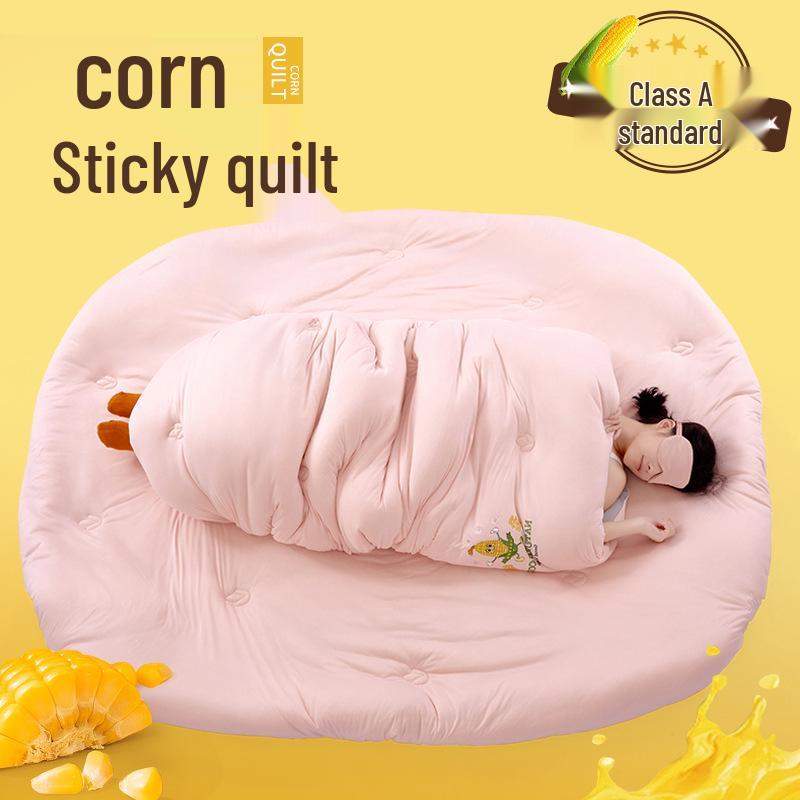 

Обновленное кукурузное одеяло 2025: Всесезонное утолщенное одеяло для зимы, весны и осени - для студентов и семьи 150x200 Summer Quilt [2 jin]