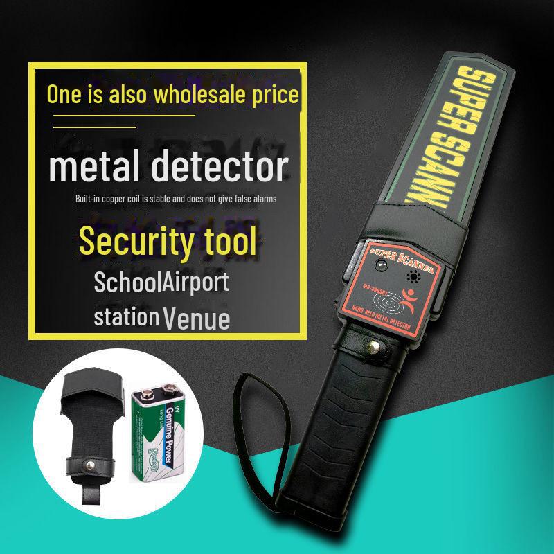 Handmetalldetektor MD3003B1 - Tragbarer Sicherheitsscanner für Telefone, Messer und Waffen