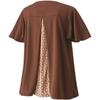 Yonex Short Sleeve Game Brown M Women's Shirt, (015)