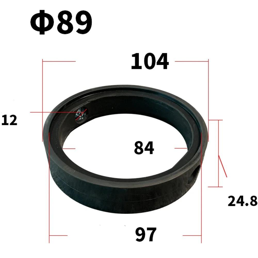 Red 29/38/63/76/89mm DN22/25/32/40/50/65/80/100/125/150VQM Food Grade Sanitary Slicone Seal Gasket Butterfly Valve Homebrew