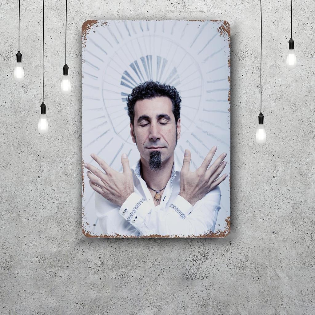 System of a Down Band Funny Bar Metal Sign Retro Plaque Sign Alcohol Drinker Pub Club Man Cave Kitchen Wall Decoration
