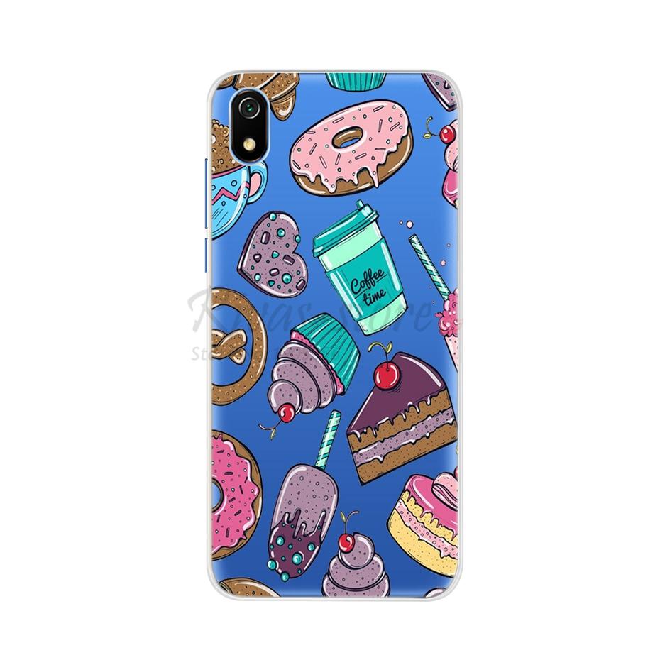 For Xiaomi Redmi 7A Case Silicone soft TPU Phone cases for Xiaomi Redmi 7A Case 5.45'' Back Cover On Redmi 7 A Redmi7A A7 Fundas