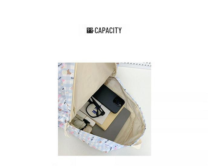 2025 Koreanischer College-Stil Große Kapazität Niedlich Leichter Rucksack für Reisen