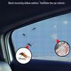 Car Window Mosquito Net: Breathable Ventilation & Sunshade Curtain