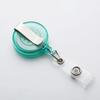 Women Man Credit Card Cover Case with Retractable Buttons Pouch Creative Transparent Nurse Badge Doctor ID Holder Clip Badge