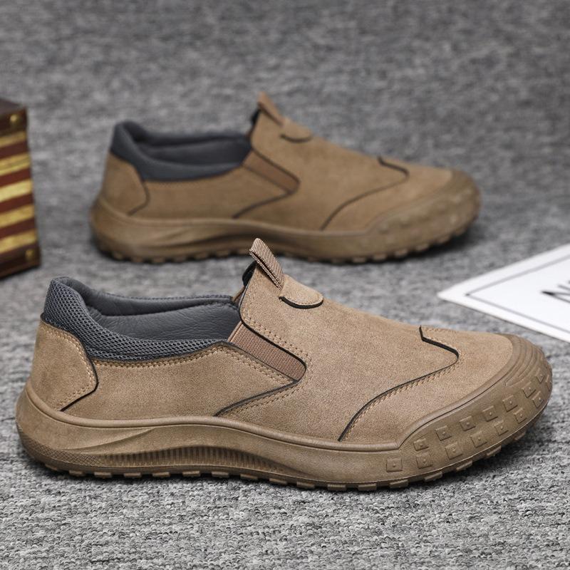 One-pedal men's shoes men's sports shoes new casual shoes men's wear-resistant labor insurance tooling shoes