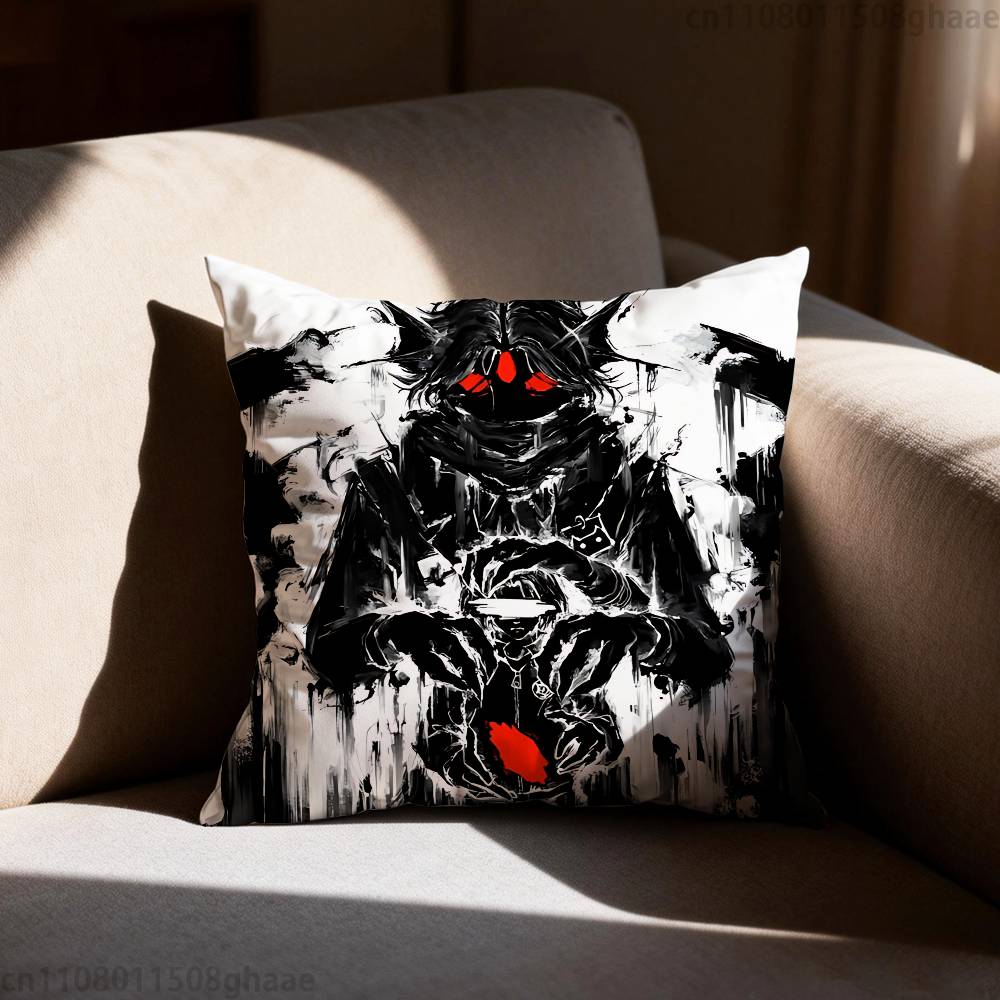 P-Pressure Sebastian Solace Pillow Case Square Double-Sided Printing Short Plush Sofa Cushion Cover Bedroom Bedside Pillow