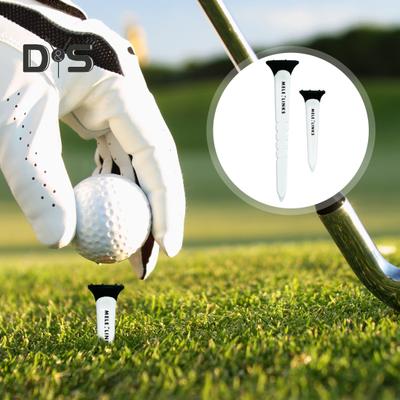 12 balení golfových odpališť Nastavitelná plastová odpaliště Snižuje tření Side Spin Dlouhá Krátká Golfová odpaliště Hromadná pro muže Golfové příslušenství