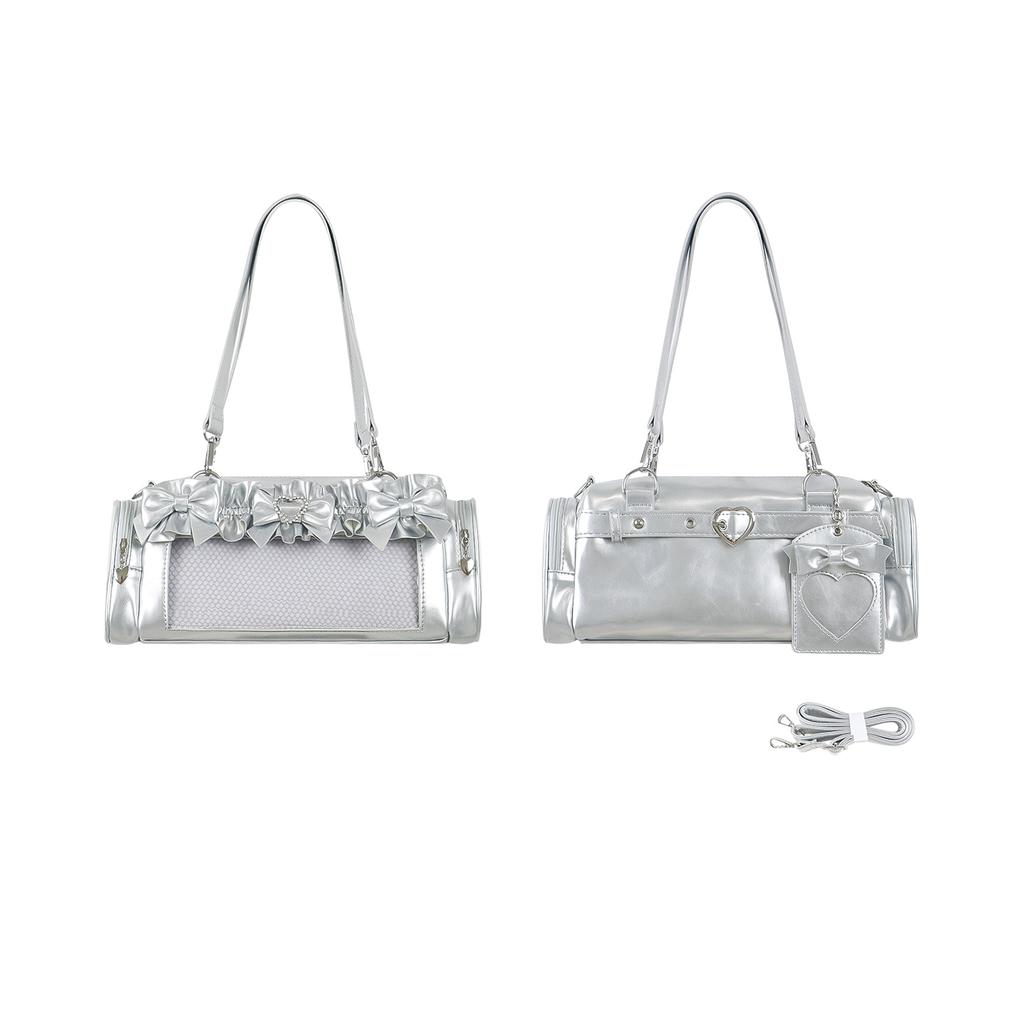 Bow Shoulder Ita Bag All-match Transparent Sac Femme Lolita Bags for Woman Underarm Bolsos Mujer Lolita Crossbady Bolso
