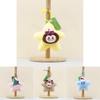 Adorable Plush Monster Keychain Doll Cute Animal Bag Charm With Soft Pp Cotton Filling