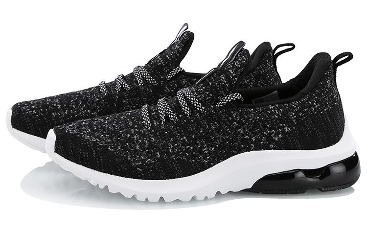 Li Ning Low top Running Shoes Women's Black White AGCN084-1