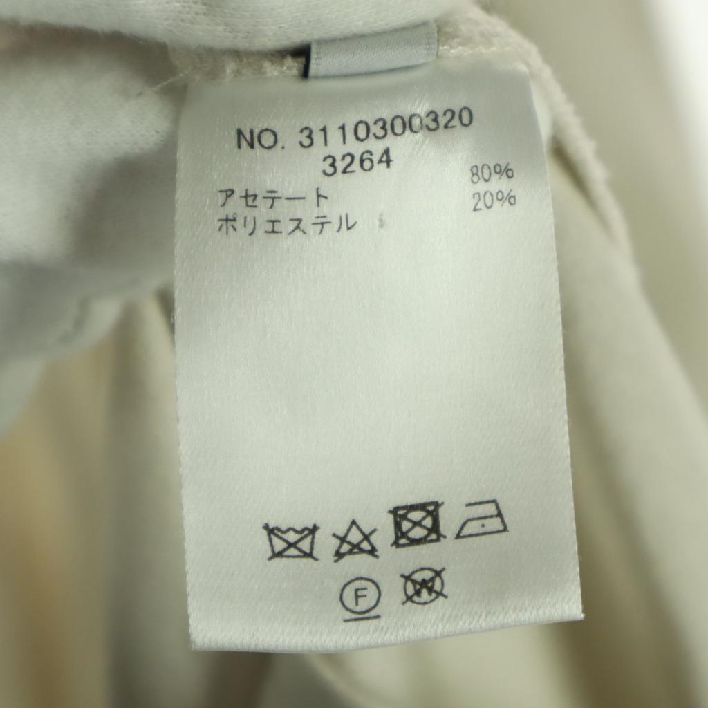 Ebure Made In Japan Long Sleeve Long Dress 36 White System Women Used