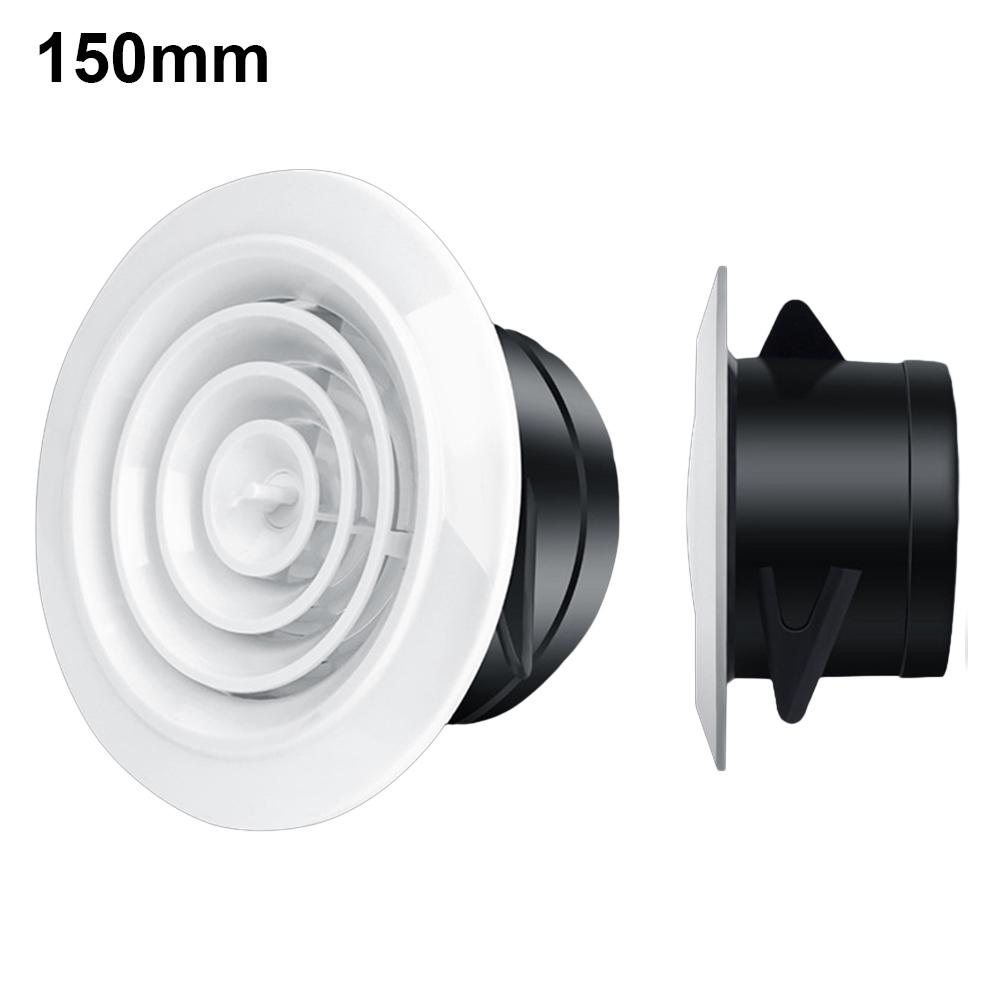 Wall Mounted ABS Vent Cover with Adjustable Ventilation Grille for Effective Air Control in Bathrooms and Kitchen Areas