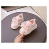 Spring and Autumn New Children's Shoes Non-slip Soft Sole Lightweight Baby Shoes Girls Princess Bow Versatile Sneakers