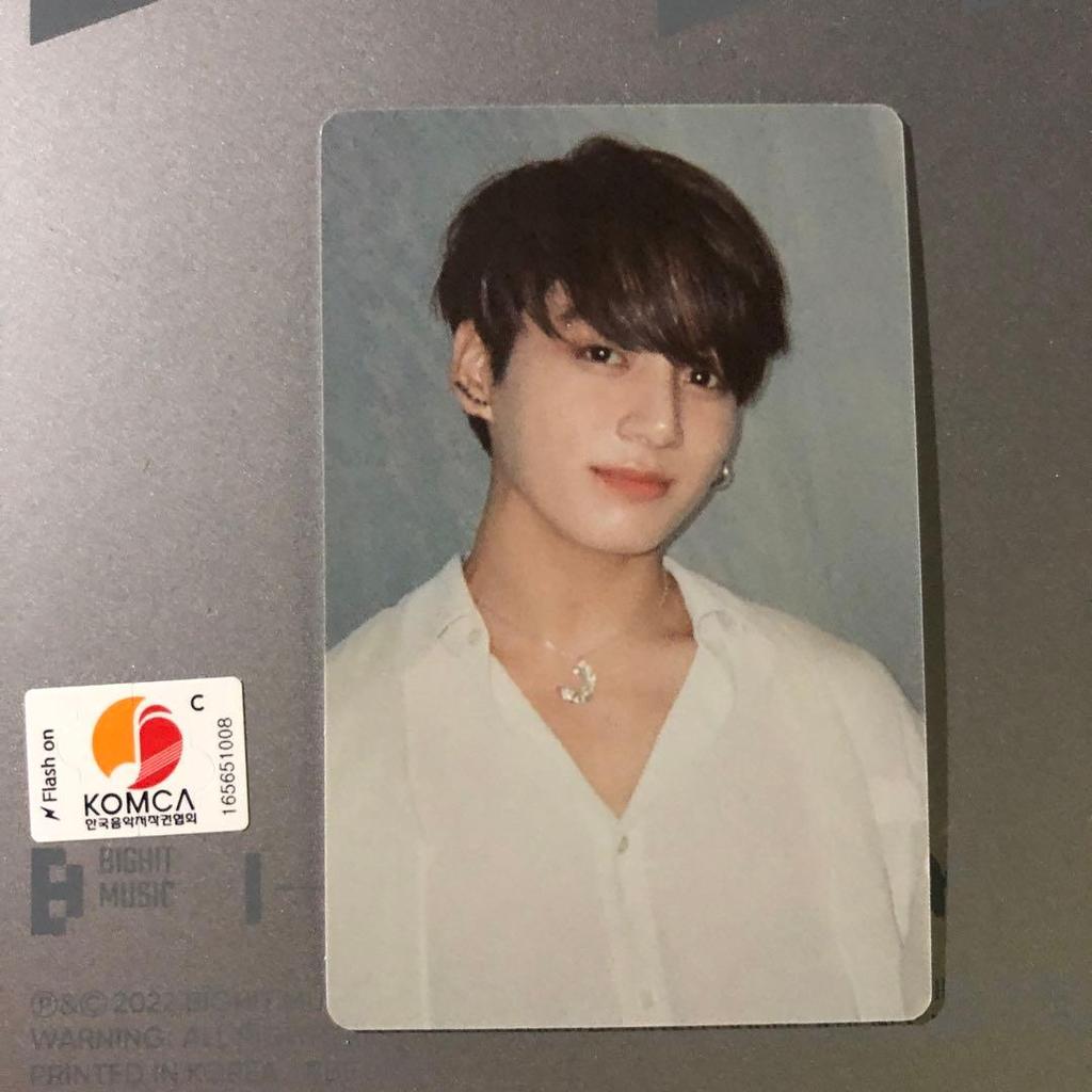 [USED] BTS Jungkook Trading Card PROOF Collector's Edition