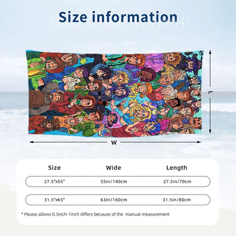 Large Beach Towel Quick Dry Absorbent Towel For Beach IndoorStardew Valley