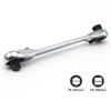 Portable 1/4'' Single/Double End Quick Socket Ratchet Wrench Screwdriver Bit Spanner Two-way adjustable Hand Tools for Mechanic
