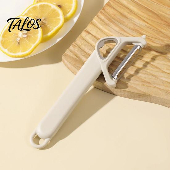 3-in-1 Vegetable Peeler, Stainless Steel Ergonomic Peeler for Elderly, Manual Bottle Opener Peeler, Sharp Blade Vegetable Peeler