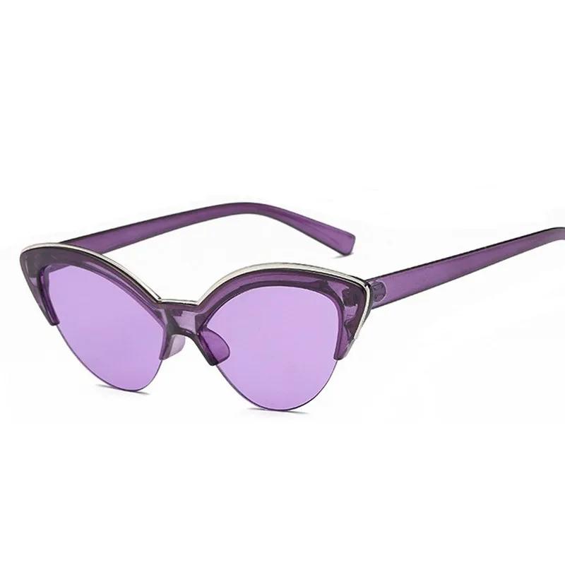 New Female Cat Eye Sunglasses Designer Luxury Vrand Red Cateye Glasses For Women Vintage Gradient Ladies Eyewear
