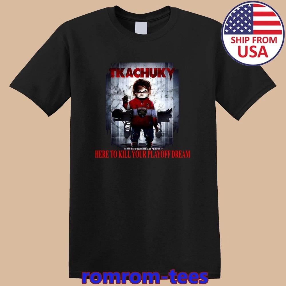 

Matthew Tkachuk Tkachuky Chucky Worn Men s Black Size S-5XL L