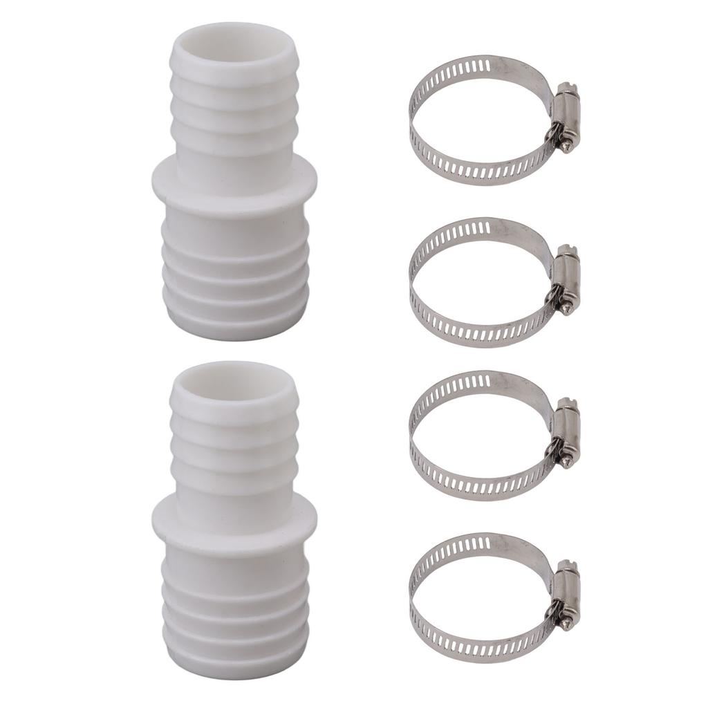 32mm Hose Coupling Pool Hose Adapter with Hose Clamp Hose Adapter Replacement for Pangea Tech