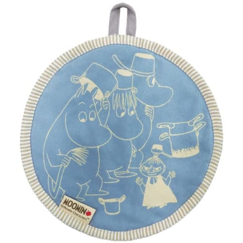 Watanabe Moomin Pot Holder, 20cm Diameter, Cotton, MM-7233