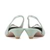 Barbara Leather Patent Dressy Slingback Sandals 3cm 3 Colors Bbj128