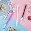 1Pc Cartoon Cute Cat Pens Supplies Gifts Student Kawai Stationery Cute Kittens Gel Pens Water Prizes Wholesale Lovely Writing Pen for Daily/Office