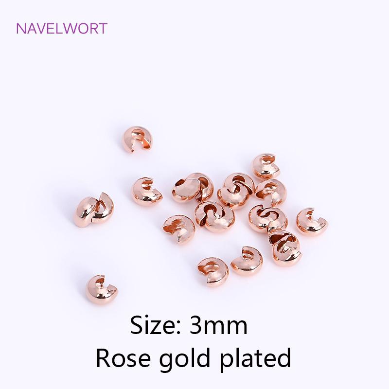 50/100pcs 18K Gold Plated Brass Wire Guard Guardian Protectors Loops U Shape Clasps Connector,DIY Jewelry Making Accessories
