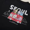 BT21 Seoul Edition Short Sleeve T-Shirt Black