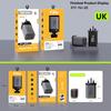 Gunmetal Gray 150W Multi-Port Fast Charger for Small Home Appliances & Multi-Device Charging